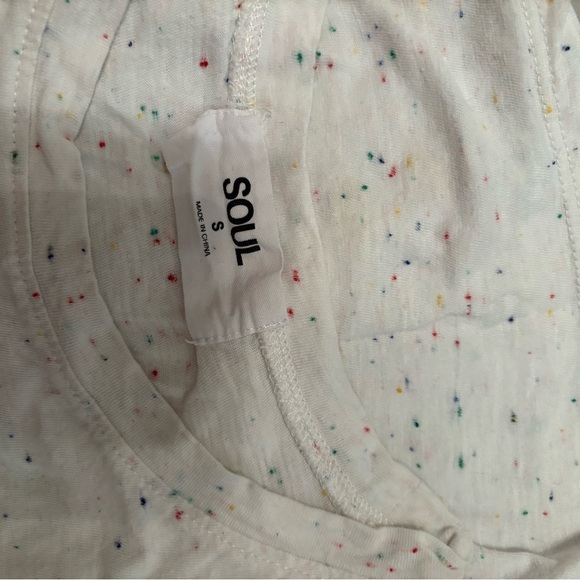 Soul cycle crop sleeveless top S - Picture 3 of 3